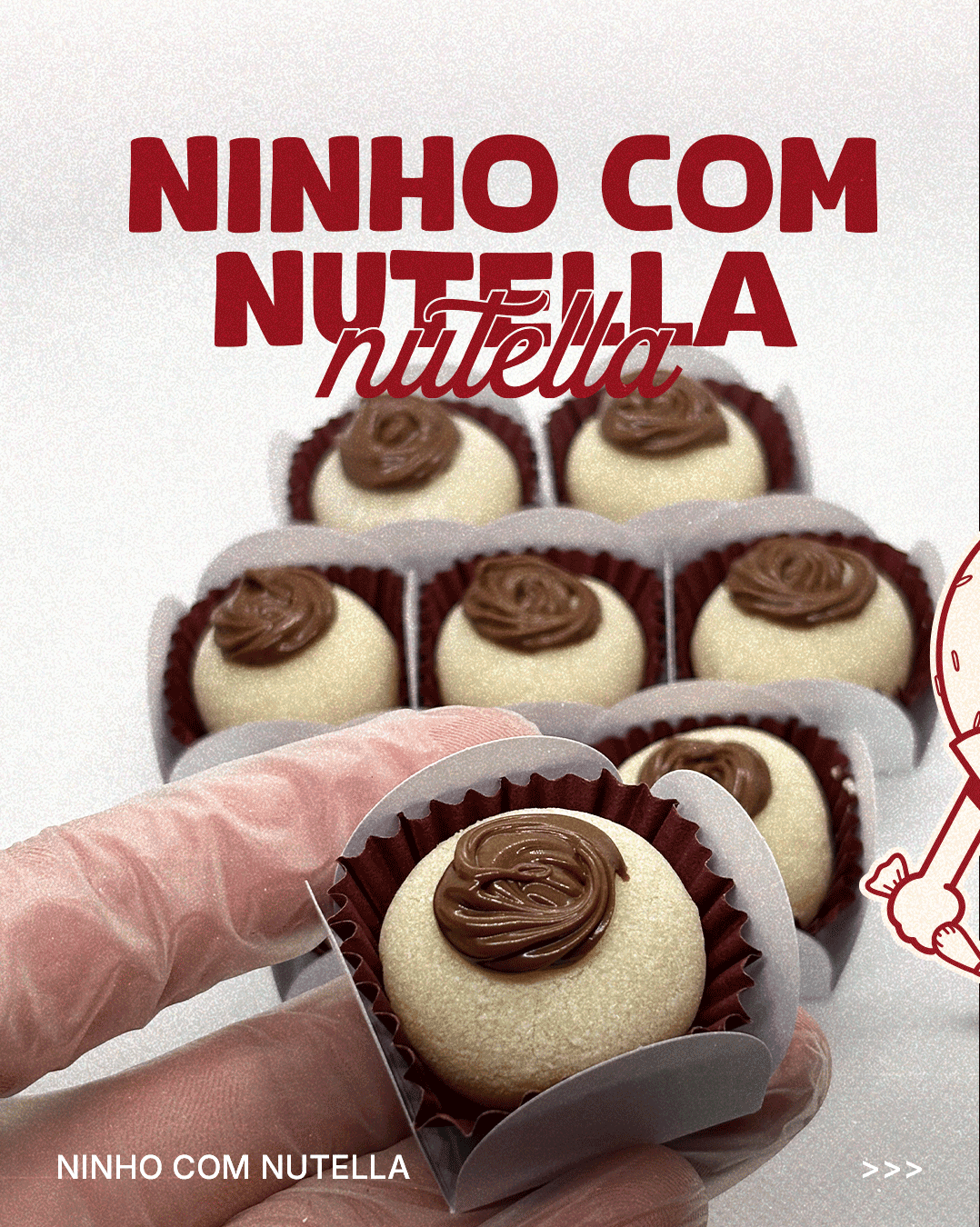 Brigadeiro Ninho com Nutella